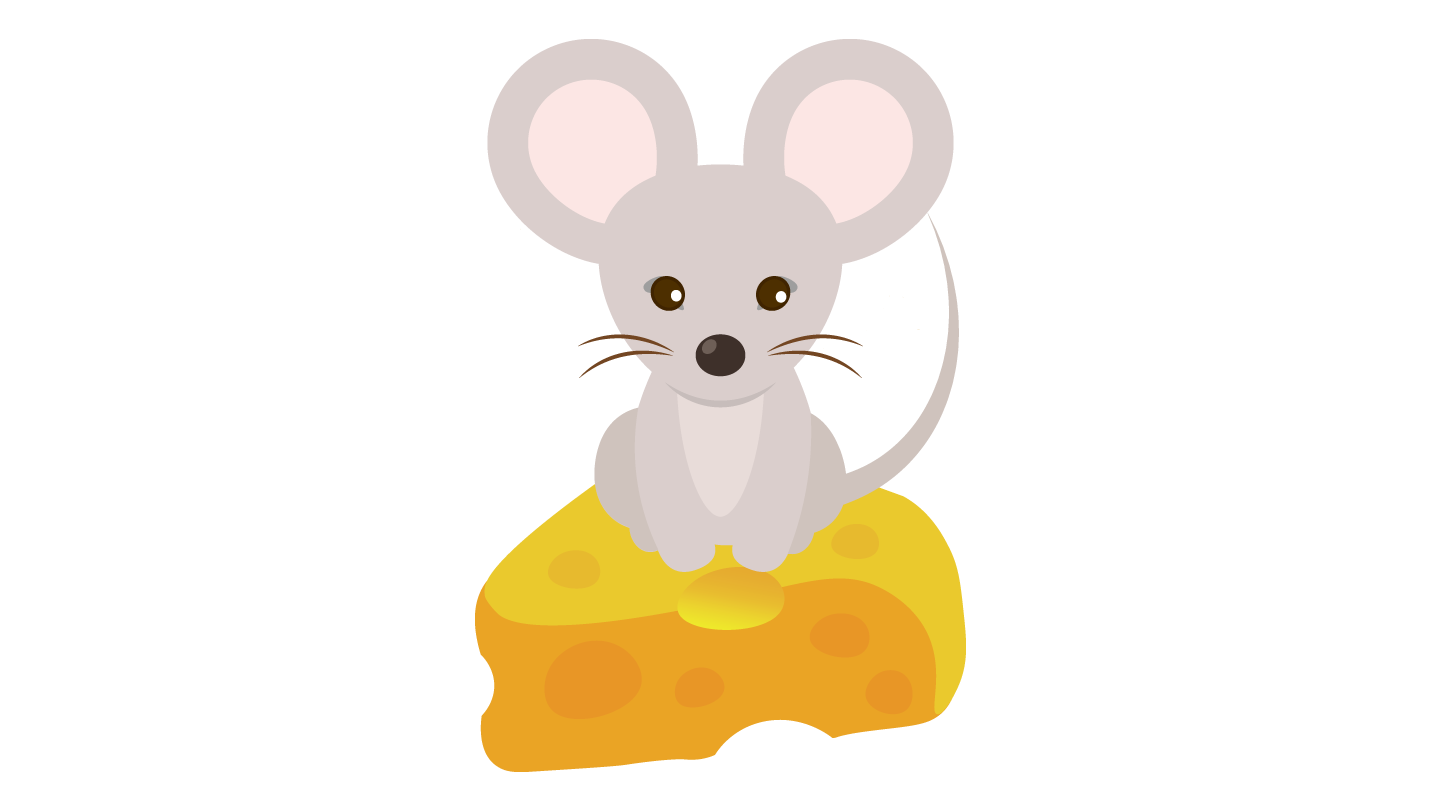マウスとチーズ